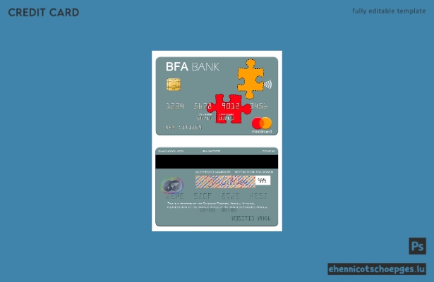 Angola Development Bank Mastercard – Beispielvorschau